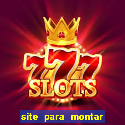 site para montar time de futebol